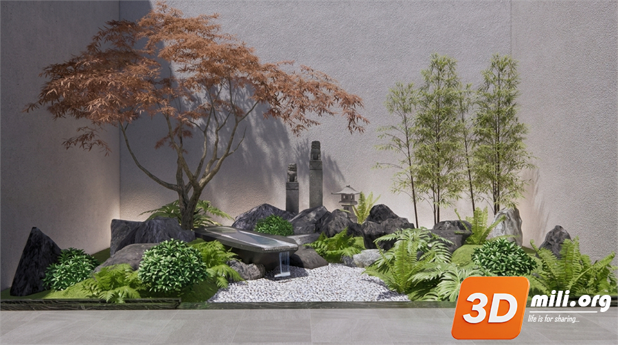 Mini Garden Skp Files 